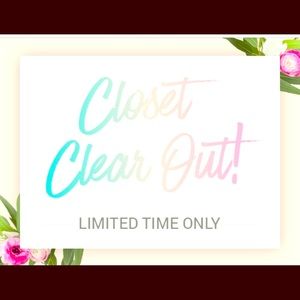 Sale!!! In my closet!