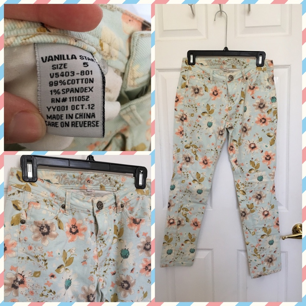 ❎Stylish Floral jeans