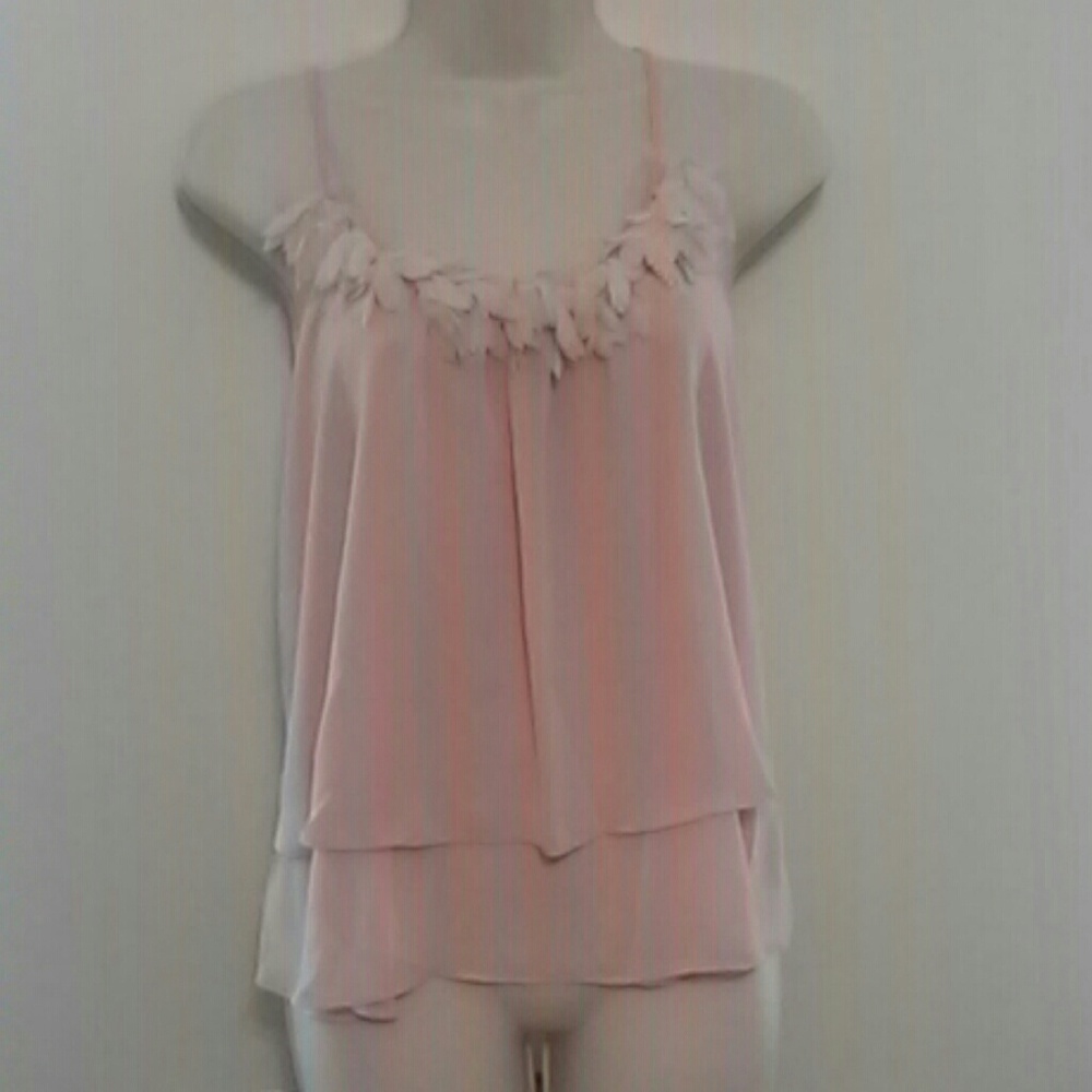Lauren Conrad XS,  Peach Spaghetti Strap Top.