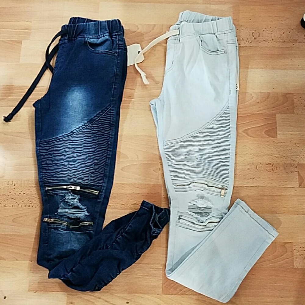 Denim Joggers!!!