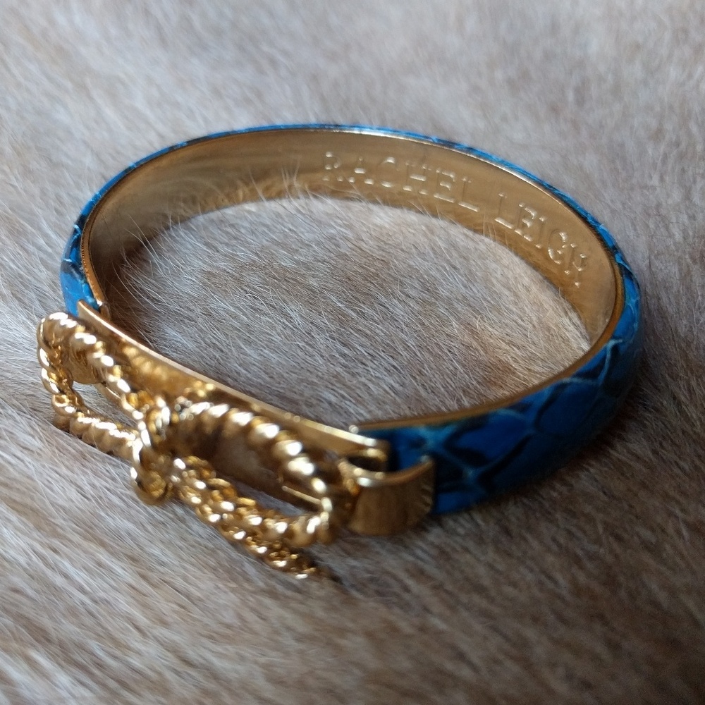 Bow & python cuff