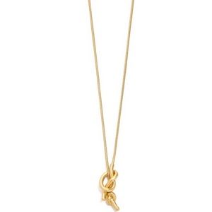 NWOT Madewell Knotshine Necklace in Gold