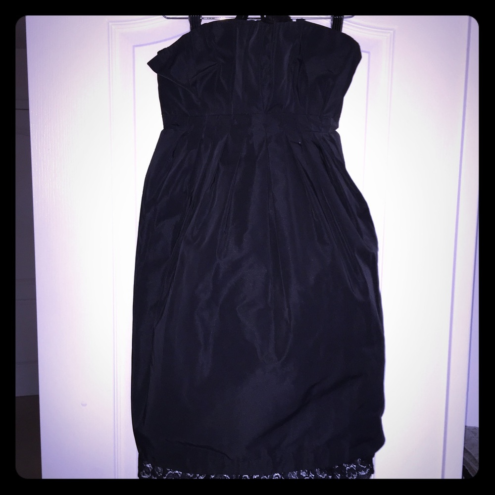 BCBG GIRL TAFFETA BUBBLE DRESS 2000s Y2K