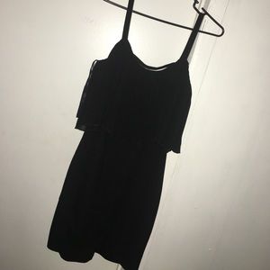 Black cocktail dress
