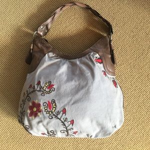 Cute bohemian purse from Sahalie.