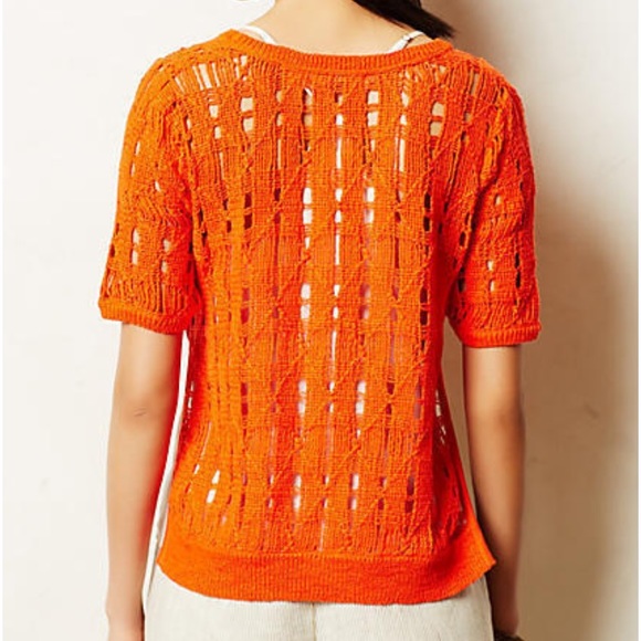 Anthropologie Open Knit Top - Picture 2 of 4