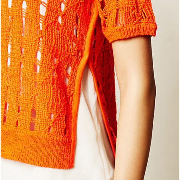 Anthropologie Open Knit Top - Picture 4 of 4