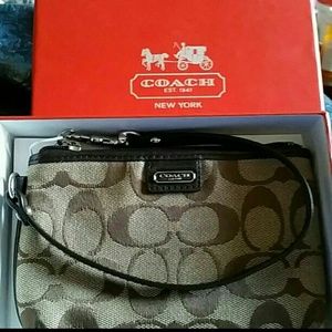 Coach Signature C Collection Wristlet