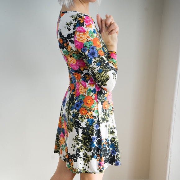 ASOS Spring Floral Swing Dress - Picture 3 of 3