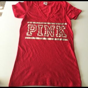 Red Pink t shirt