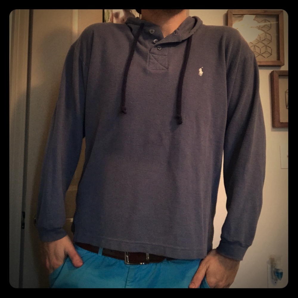 Men's Polo Ralph Lauren Hooded Shirt