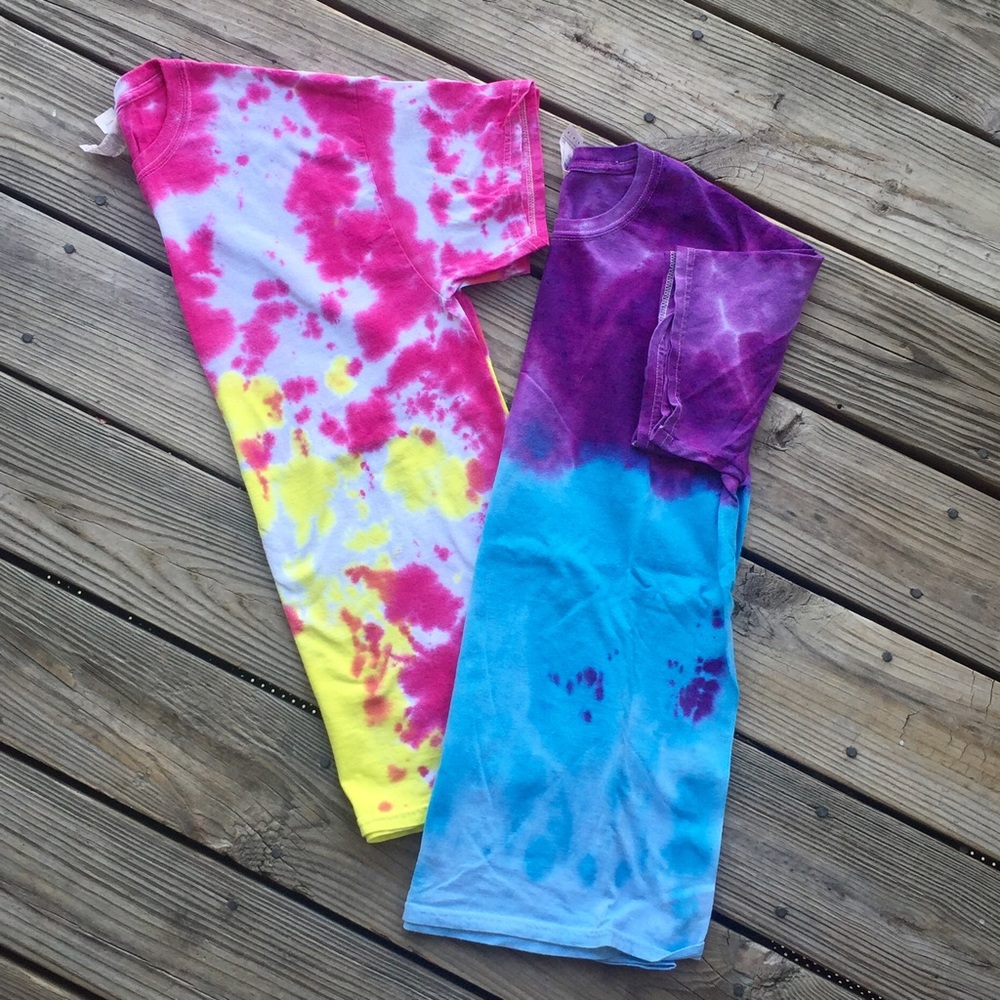 🚫SOLD🚫 Tie-dye Shirt Bundle