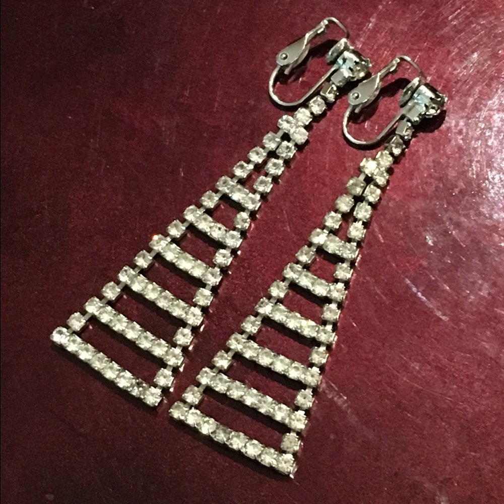 Vintage 'Eiffel Tower' Rhinestone 1960s Crystal