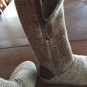 Ugg-style convertible sweater boots from Kohls