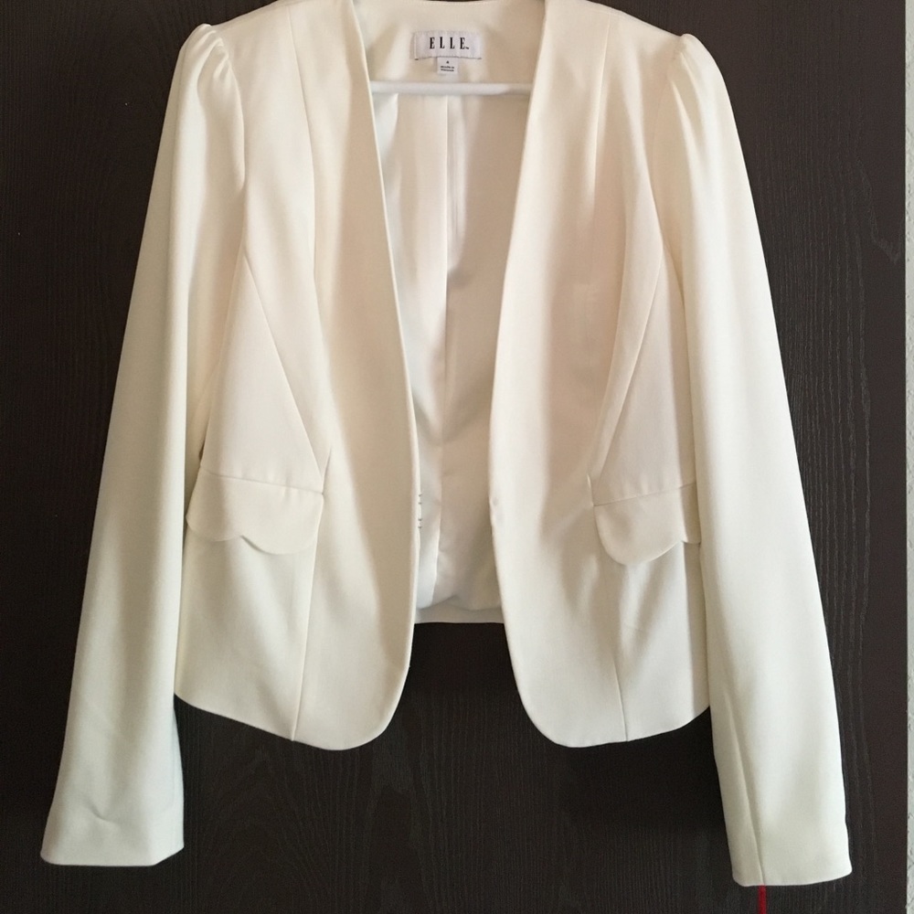 White blazer