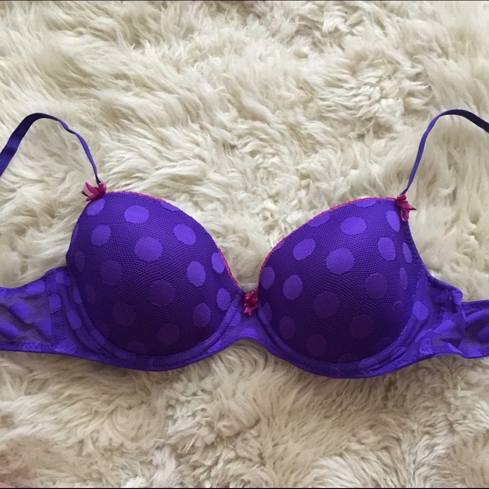 Purple 36B Betsey Johnson Bra