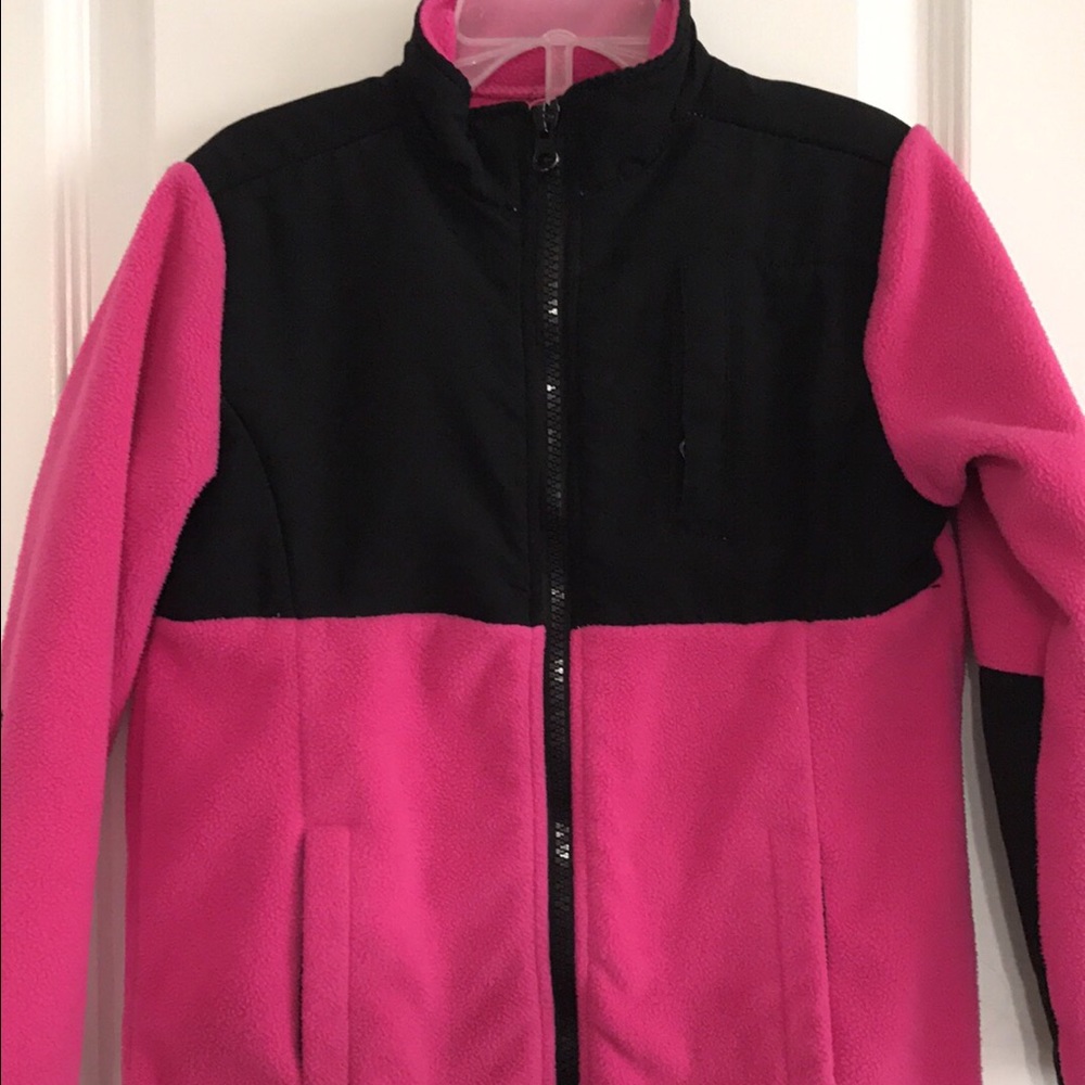 Girls zip up sweater