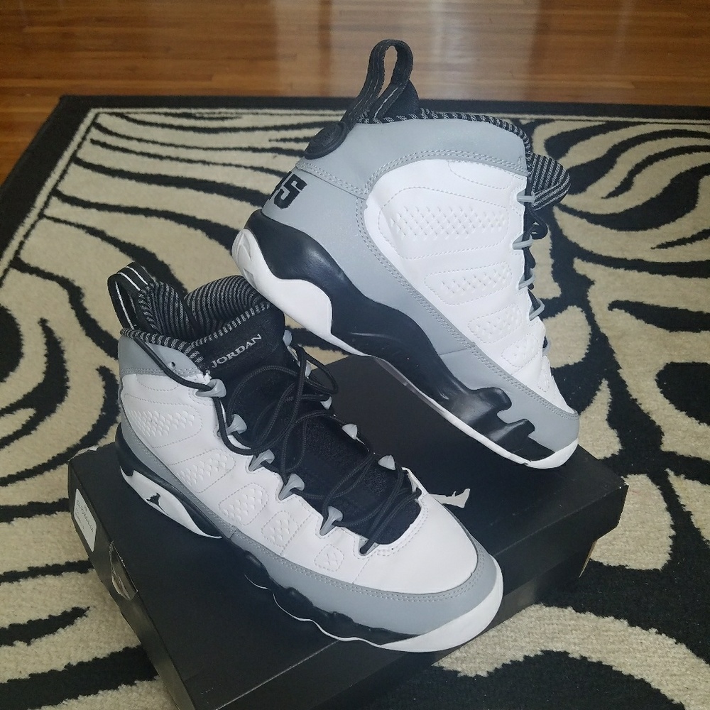 Authentic Air Jordan 9 Retro Barons Big Kids