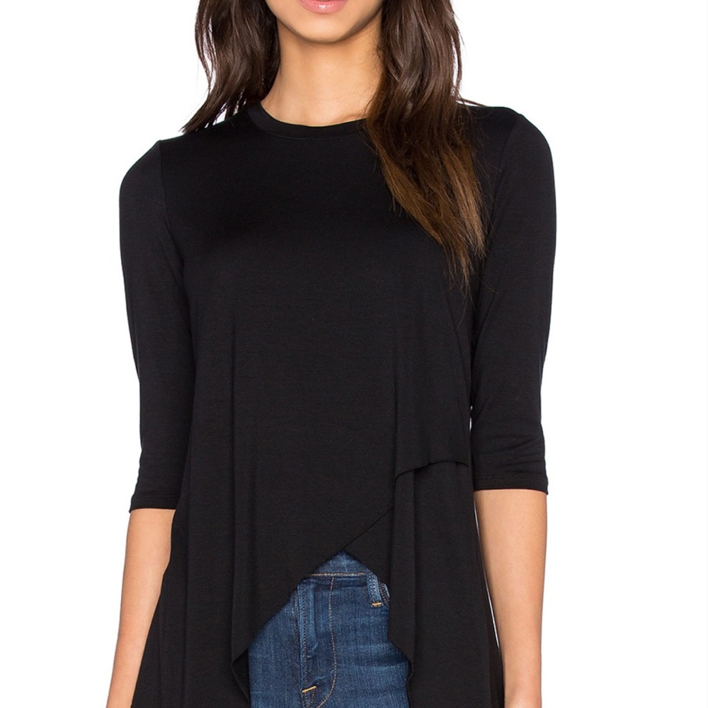 Versatile Black Super soft fabric Top