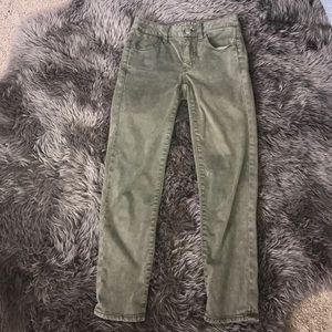army green jeans