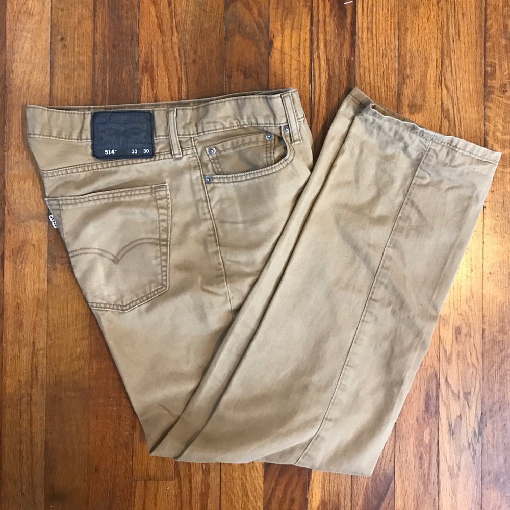 Men's Levi's 514 Khaki Pants