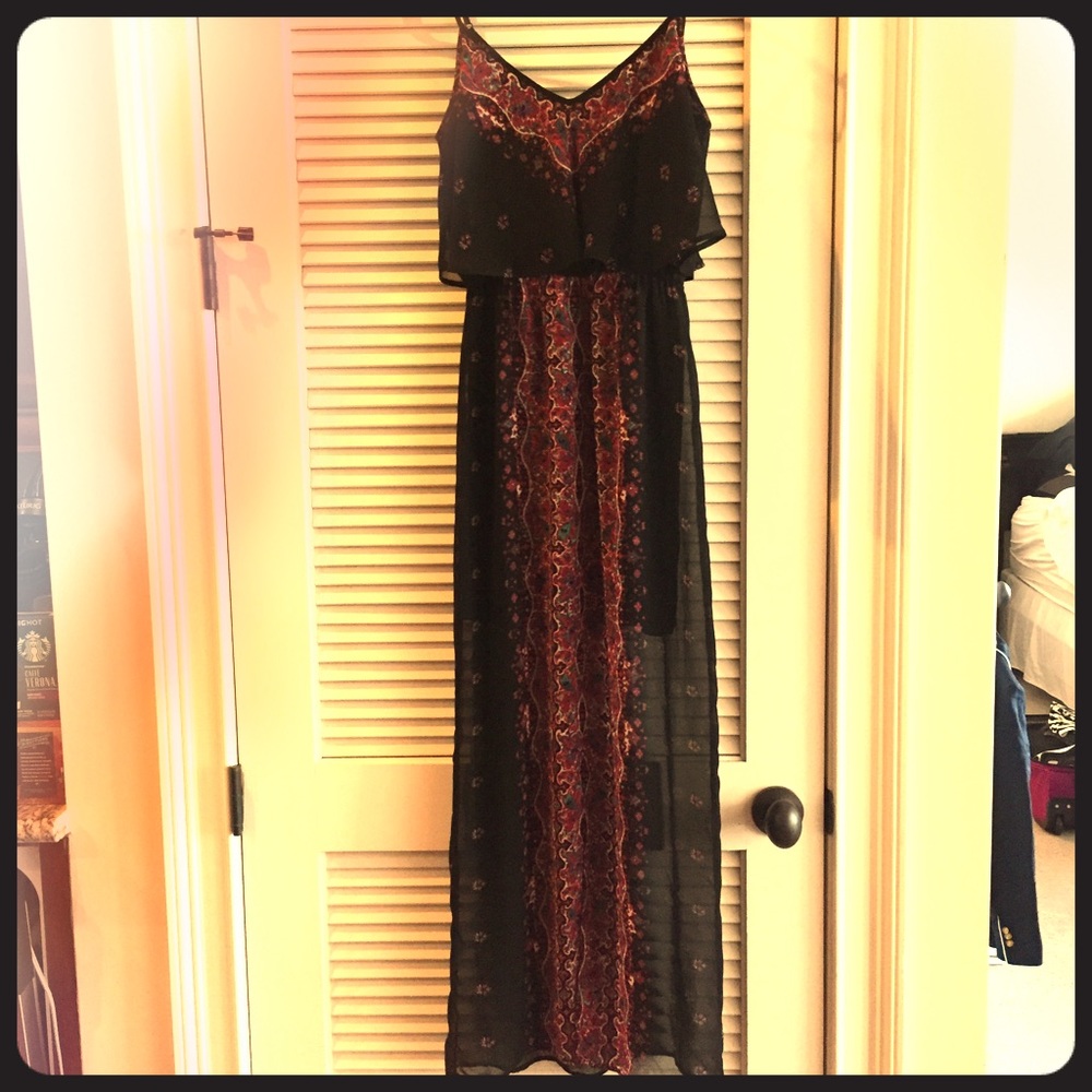 Express slip / sheer dress - worn once!