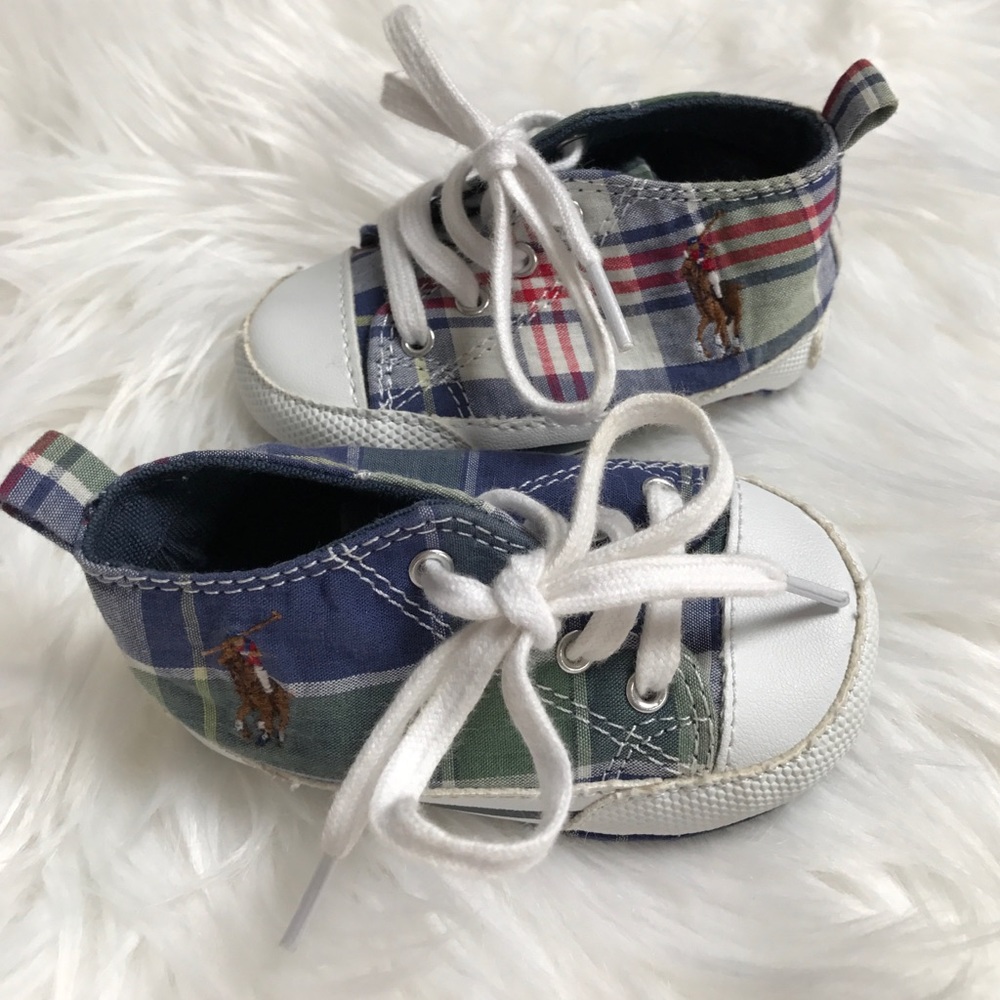 Ralph Lauren crib shoes