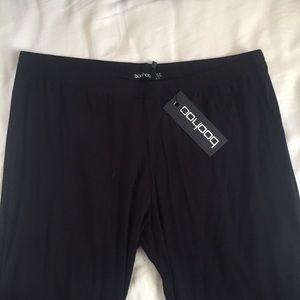 Boohoo plus black leggings