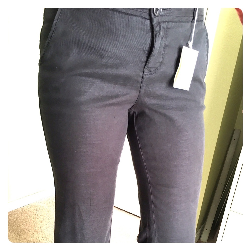 Level 99 linen blend pants, new