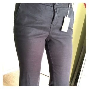 Level 99 linen blend pants, new