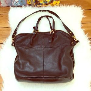 Kelsi Dagger leather Julie Tote Black