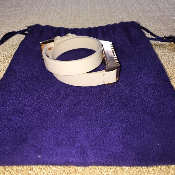 Tory Burch for Fitbit Leather Wrap Bracelet - Picture 3 of 3