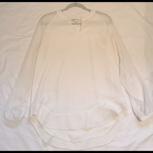 White Cabi blouse