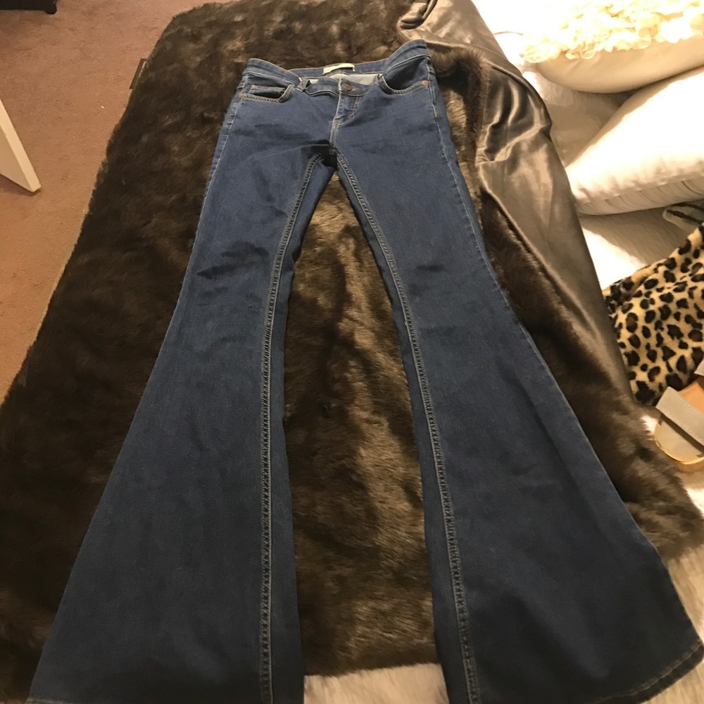 free people flare jeans