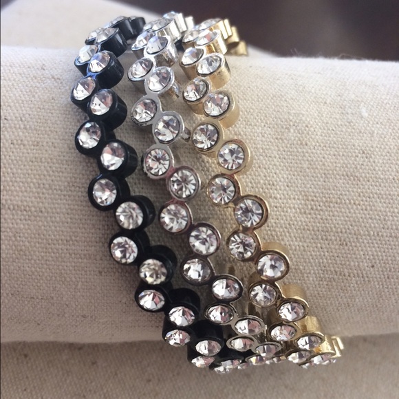 Jewelry - Tri-color bangles NWOT