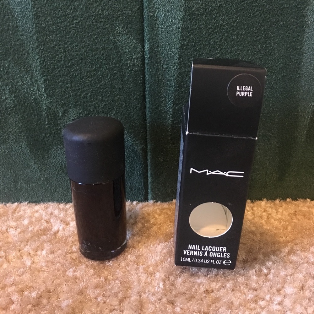 M•A•C nail polish in Illegal Purple