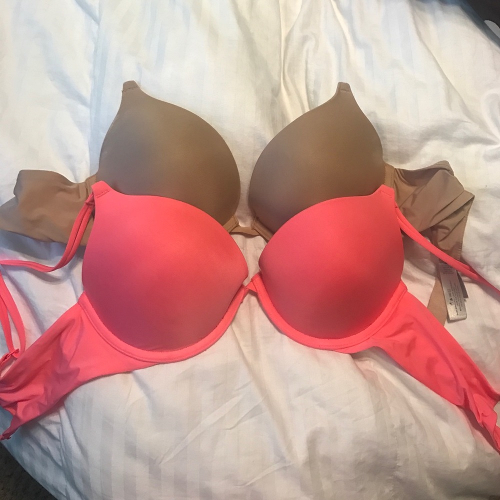 Two PINK vs bras