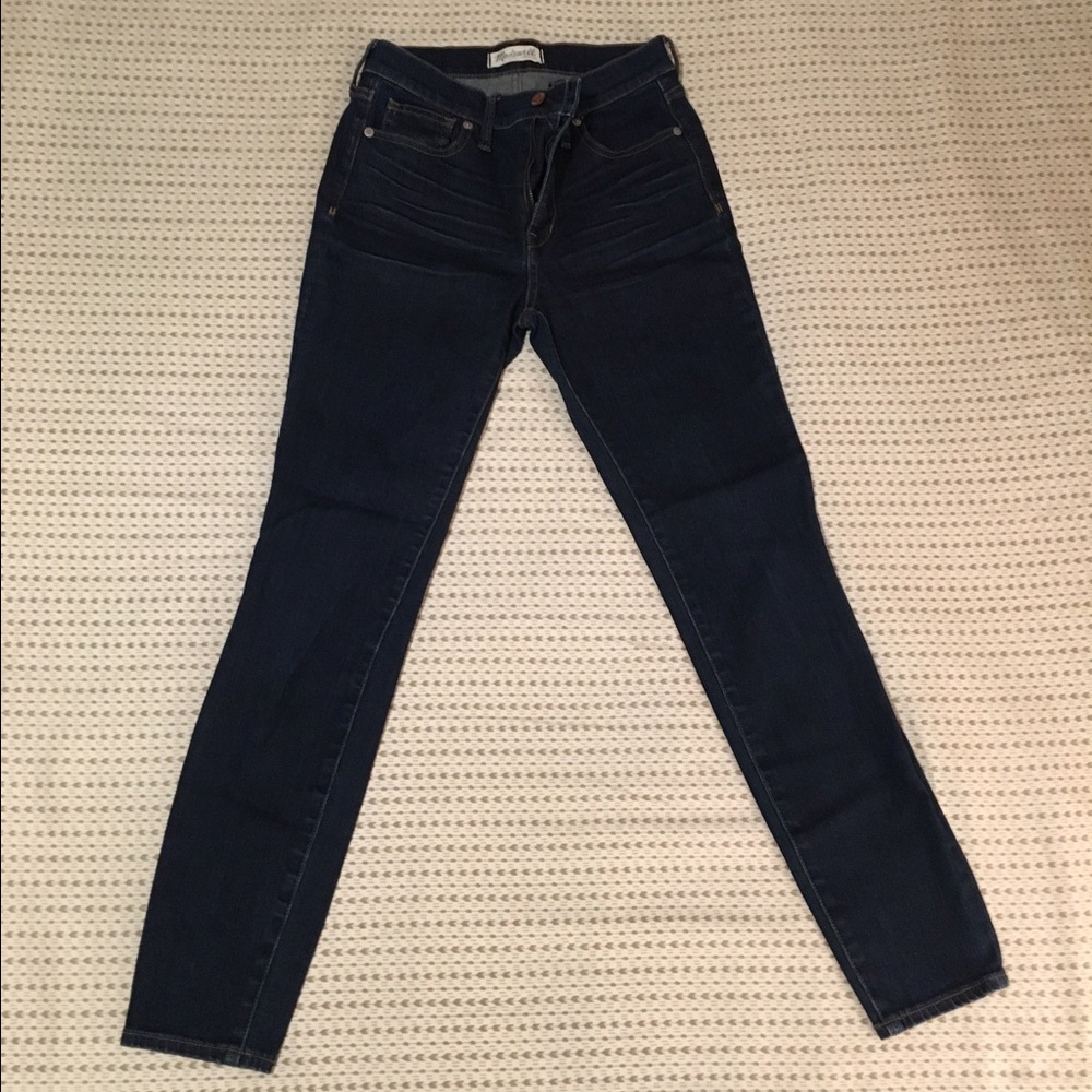 Madewell High Riser Skinny Jeans
