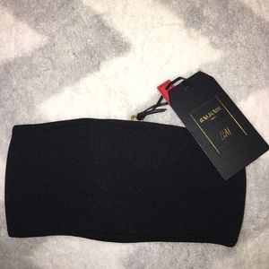 BALMAIN H&M black bandeau