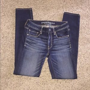 American eagle super stretch skinny jeans
