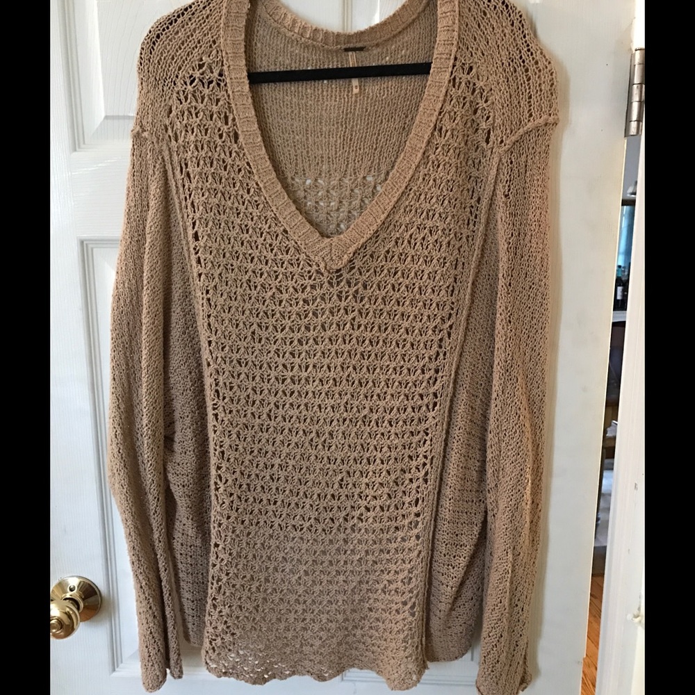 Bohemian Free People Cozy Sweater
