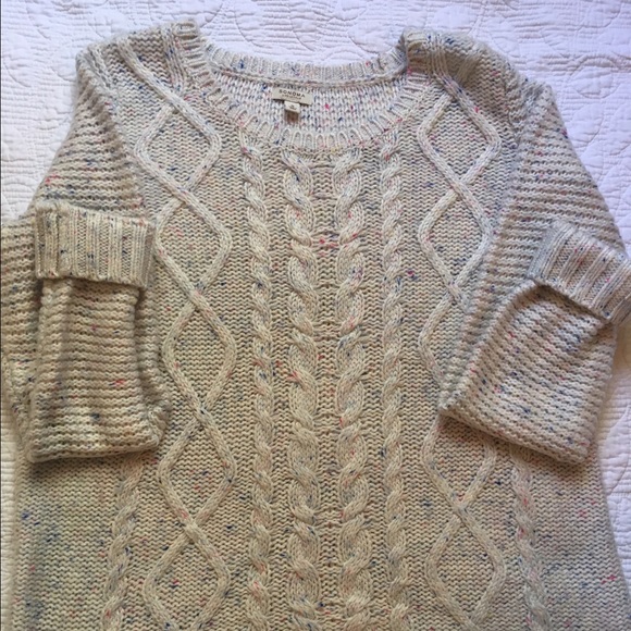Sonoma Sweaters - Confetti Cable Knit Sweater