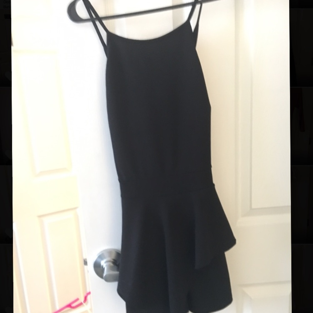 black romper