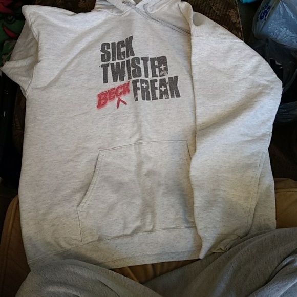 SICK TWISTED "BECK" FREAK HOODIE.  SIZE MEDIUM - Picture 3 of 4