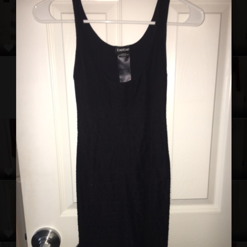 black body con dress