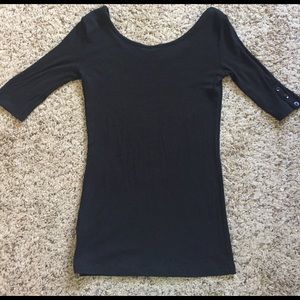 Black shirt- Cynthia Rowley