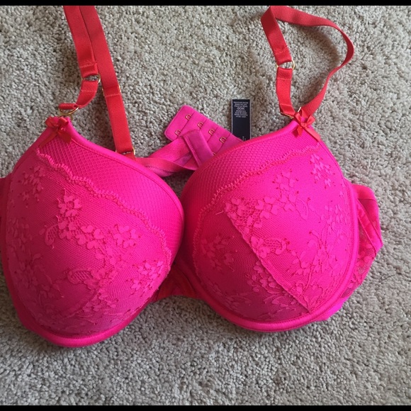 Victoria's Secret Other - Victoria's Secret 36dd pink and red push up bra