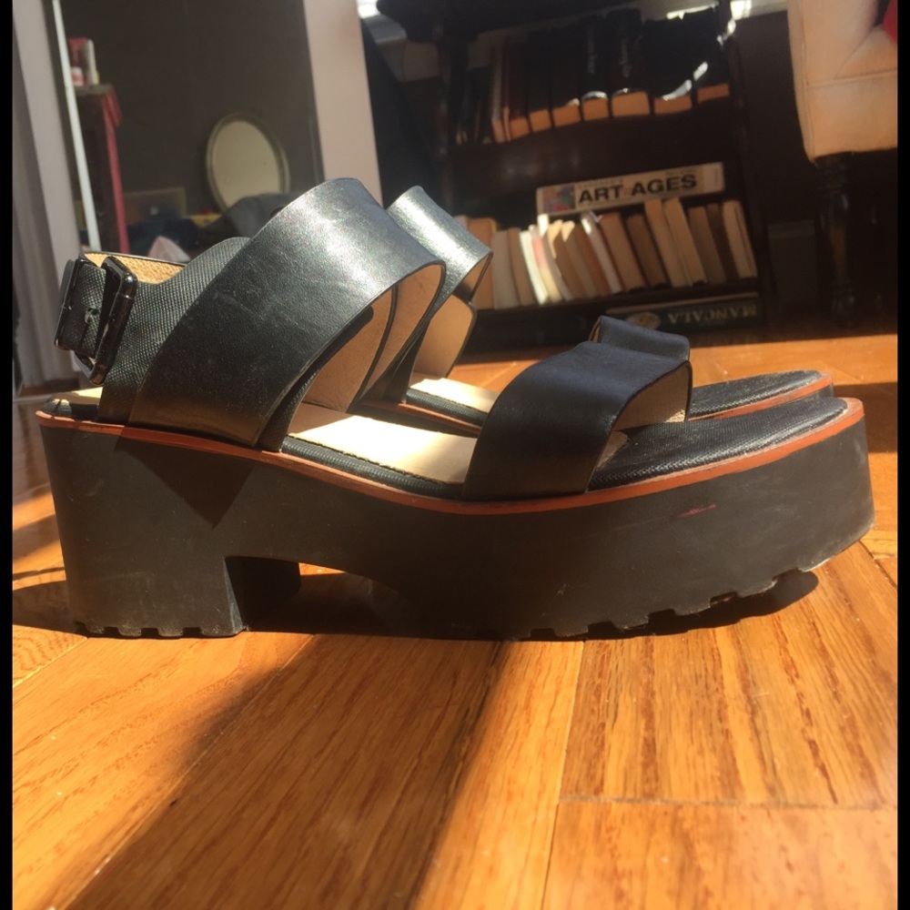 Topshop platform shoes