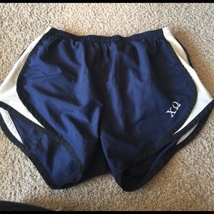 Chi Omega running shorts
