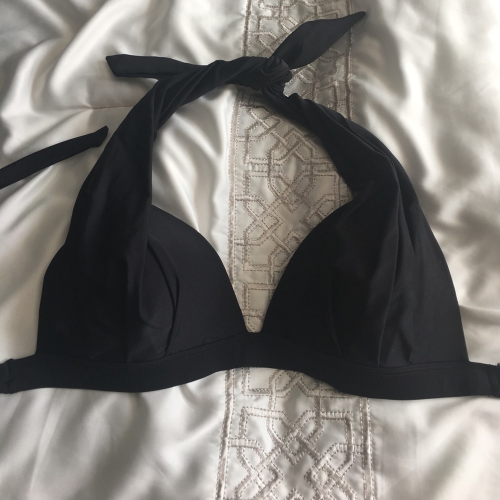 Bikini top black with padding